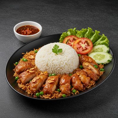 Fried Rice Butter Garlic Non Veg